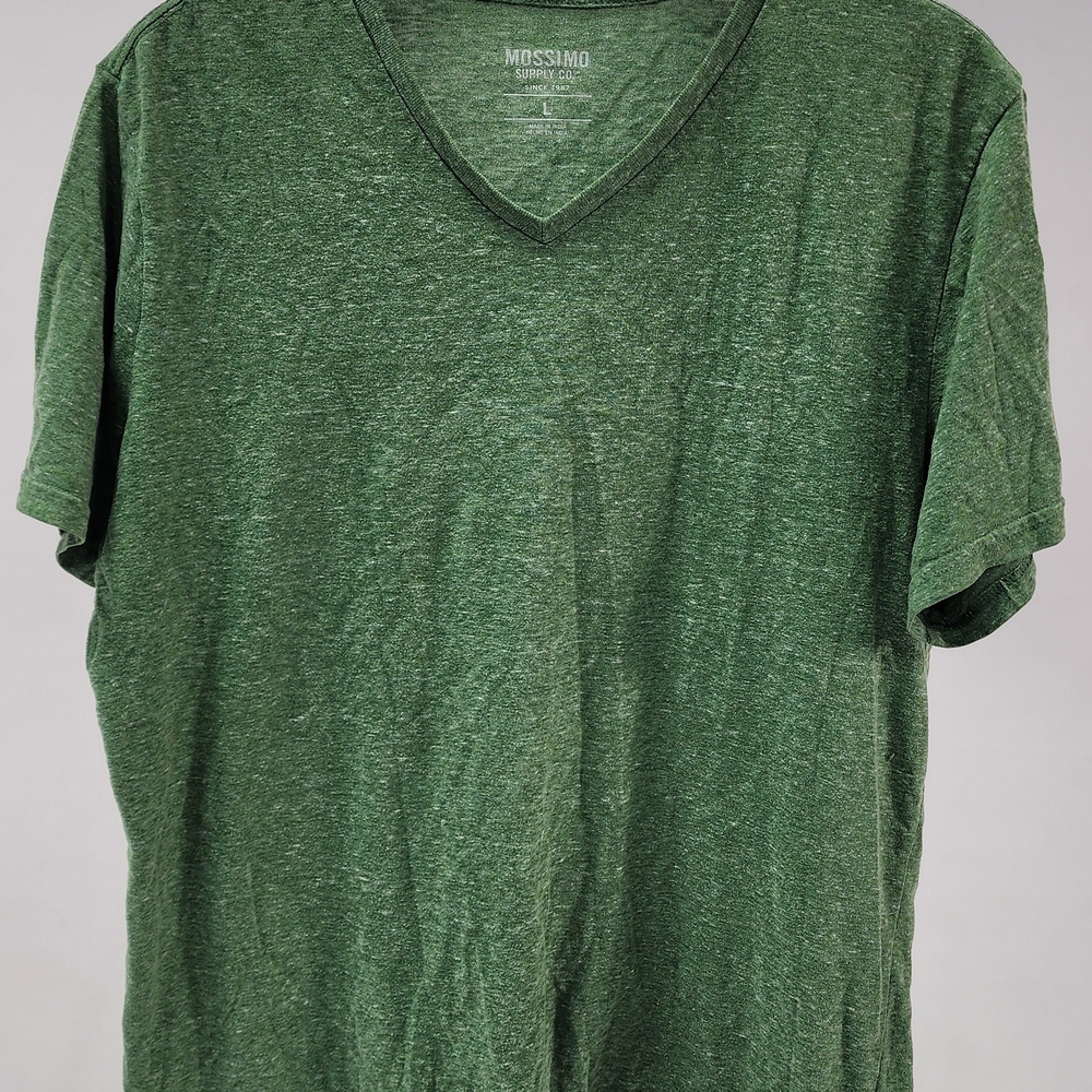 Mossimo Supply Co. Men's Forest Green V-Neck Tee